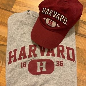 Harvard Shirt + Hat